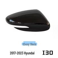 Tinka 2017-2023 m. Hyundai I30: Galinio vaizdo veidrodėlio dangtelio keitimas ir išorinio korpuso dekoravimas black