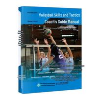 Volleyball Skills and Tactics Coaching Guidebook - Revised Edition black