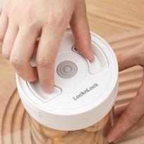 LocknLock Vakuuminis stiklinis maisto laikymo indas beige