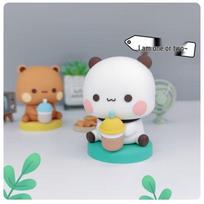 Panda BuBu Cute Car Couple Creative Desktop & Car Console Ornament Nezha 2