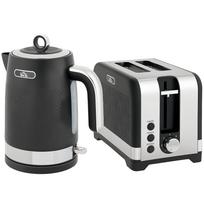 Virdulio ir skrudintuvo rinkinys, 1,7 l, juodas