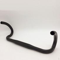 Bicycle Handlebars Compact 31.8mm Bent Handlebar Drop Bars Fixed Gear for Travel Riser Bar 420mm white