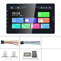 REAKOSOUND automobilio radijas 10,1 colio jutiklinis ekranas Carplay universalus 1 Din automobilio multimedija su Bluetooth vaizdo automatiniu radijo imtuvu 1310C 10INCH gray