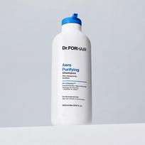 DR.FORHAIR Aero Purifying Shampoo 500ml Deep Cleansing Sebum Care for Oily Scalp white