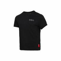 Nike Printed American Basketball Crew Neck Short Sleeve T-Shirt for Men in Black EU M juoda