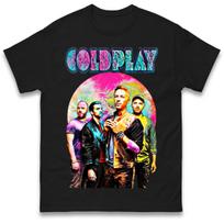 Coldplay Bootleg T-Shirt Tshirt Mens Womens Tops Unisex Tees 100% Cotton 3XL blue