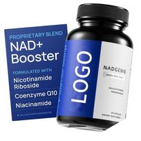 12-in-1 magnio kompleksas kapsulėse: Magnio glicinatas, citratas, oksidas Men's NAD+ Capsules   30 Capsules (Original Label)
