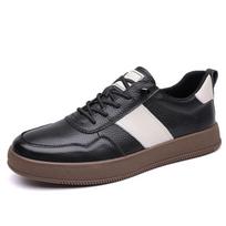 Men's 2025 Panda German Training Shoes - Forrest Gump Couple Edition, Thick-Soled, Height-Increasing, Versatile Casual Sneakers. EU 43 juoda
