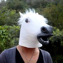 Arklio Galvos Kaukė Helovino Cosplay Kostiumo Aksesuaras Suaugusiems Baisi ir Realistiška Whitehorse