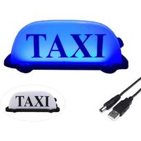 USB įkraunama baterija Taksi ženklas, Stogo taksi ženklas su magnetiniu vandeniui atspariu taksi automobilio stogo apšviečiamas ženklas