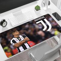 Juventus Player Action Large Mouse Pad Desk Mouse Pad Study Desk Mat Non-Slip Rubber Bottom Suitable for Office Gaming PC Laptop 30cmx80cm