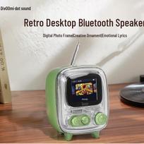 Divoom Tiivoo-2 Retro Pixel Art Bluetooth Speaker with Smart Display (CN version) gray