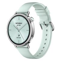 Originalus silikoninis dirželis Xiaomi Watch S4 41mm Sportinis žiedas Pakeičiami priedai Juostelė su rašto tekstūra XIAOMI Watch S4 41MM Xiaomi Watch S4 41mm mėtinė