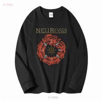 Neurosis Band Music Concert Black T Shirt Cotton S 5XL long or short sleeves vintage Washed Top For Everyday Wear Breathable M black