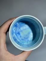 300ml Ledo Kristalo Keramikos Glazūra Mokyklai Speciali Meno Glazūra Vidutinės Temperatūros Elektrinė Krosnis 1250-1260℃ 300ml blue