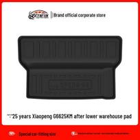 Xpeng G6 Floor Mats & Trunk Mat: TPE, Odorless, Waterproof, for Both LHD & RHD Models. 25-26 Xpeng G6 625KM Rear Lower Storage Mat black