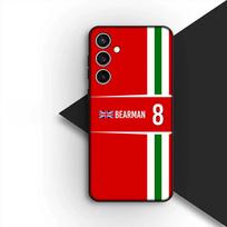 for Samsung Galaxy A35 A36 A55 A26 A05 A06 A14 A50 A51 A53 A54 A12 A13 A23 Case f-Formulas 1 F1s Racing No 11 4 44 16 7 8 55 Galaxy A54 5G red
