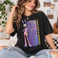 Jax V3 Amazing Digital Circus T Shirt, The Amazing Digital Circus Shirt, TADC Fan Gift, Anime Gift Birthday for Boy Girl 30 110 brown