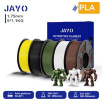 JAYO 5.5KG 3D PETG/PLA/PLA PLUS Printer Filament 1.75mm 100% No Bubble non-toxic 3D Printing Materials for 3D Printer & 3D Pen