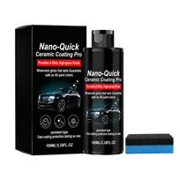 Nano Ceramic Coating Kit: Brightens and Protects Various Types of Paint Surfaces – A DIY Car Care Set black