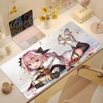 Anime Sprt Gaming Fate Astolfo Mouse Pad Large NonSlip Lockedge Desktop Computer Desk Mat Keyboard Mousepad Office Game Student 800x300x3mm