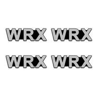 4Pcs Aluminum Alloy Car Speaker Emblem Sticker Audio Badge For Subaru WRX XV WRC BRZ FORESTER IMPREZA LEGACY OUTBACK STI TRIBECA