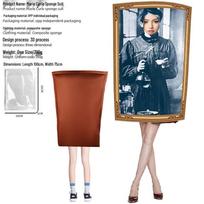 Mona Lisa & The Scream Cosplay Costumes - Funny Halloween Party Performance Outfits Adult One Size blue