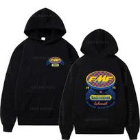 FMF Racing Exhaust Ama Motocross Theme Pullovers Men's winter clothes New in hoodies & sweatshirts Essentials Graphic Y2k Hoody 4XL black