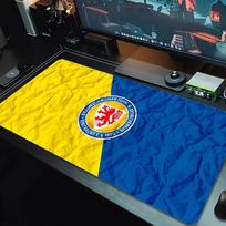 Eintracht Braunschweig Mouse Pad Large Gaming Table Cushion Nonslip Laptop Tablet Big Mousepad Xxl Mat Mini Pc Playmat With Lock Edge 30cmx60cm(11.8x23.6inch)