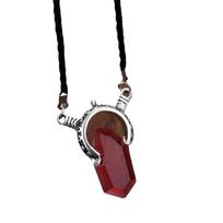 Devil May Cry Alloy Dangle Necklace For Cosplayers raudona