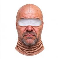Realistic Print 3D Printed Balaclava Full Face Coverage Winter Windproof Mask  Outdoor Winter Sport 7 beige