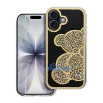 Case for iPhone 17 Teddy Bear gold