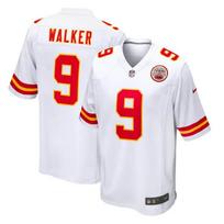 NFL Chiefs 9 Walker III žaidimo marškinėliai - Siuvinėta futbolo uniforma vyrams, moterims S white