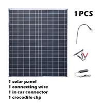 500W Solar Panel Kit Complete 12V Polycrystalline Power Portable Outdoor Rechargeable Solar Cell Solar Generator for Home