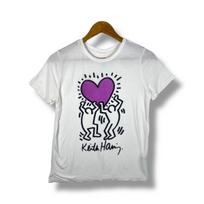 Rare KEITH HARING x Forever 21 Graphic Tee - Women's Large S white