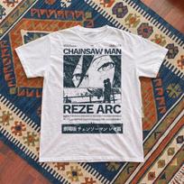 Chainsaw Man Reze Arc white T-shirt 2XL brown