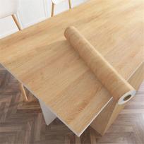 Wood Grain Self Adhesive Wallpaper Waterproof PVC Peel And Stick Wall Sticker Furniture Cabinet Table Door Renovation Home Decor