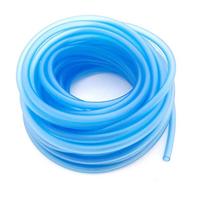 Silikoninė deguonies pompos žarna Spalvinga vaivorykštinė permatoma pompos žarna akvariumui žuvų rezervuarui tvenkiniui blue 5 meters