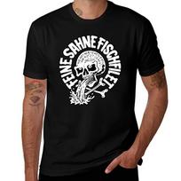 Feine Sahne Fischfilet Tshirt Daily Work Short Sleeve Top S black
