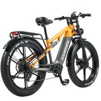 RANDRIDE YX80M-2 1000W*2 Dual Motor All Terrain Electric Bike, Adult E-Mountain Ebike 48V 20AH Battery 26*4.0 Inch Fat Tire Adult Electric Bicycle