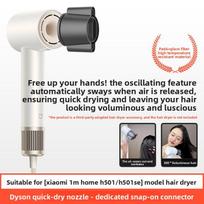 For Mijia Hair Dryer Drying Modeling Mouthpiece Accessories H501/H501SE gray