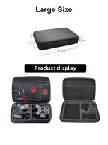 Hard Shell Carrying Case for GoPro Hero Action Cameras EVA Storage Bag Travel Protective Pouch Box Mini Small Medium Large Sizes
