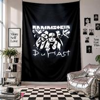 Rammstein Wall Tapestry Home Decor Wall Hanging Cloth for Bedroom Living Room Background 130cmx150cm