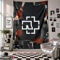 Rammstein Wall Tapestry Home Decor Wall Hanging Cloth for Bedroom Living Room Background 130cmx150cm