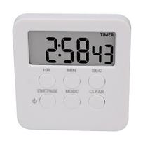 24H Timer White Reminder Device Small Alarm Clock  for Fitness balta