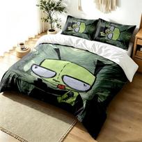 Gir 3pc Duvet Cover Set Simple Modern Bedding Set Wrinkle Resistant Soft Fabric All Season Use a perfect gift 135cmx200cm gray