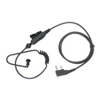 2Pin K-Type Headset With Mic PTT to 3.5mm jack Earpiece,Audio cable For Baofeng UV5R TYT Wouxun Kenwood Radio Earphone adapter