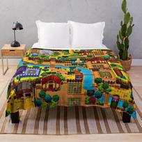Stardew valley map Throw Blanket 150cm*180cm