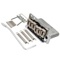 Wilkinson M Series WOV02 Tremolo Unit Bridge for Stratocaster Electric Chrome 10.5mm (6-point mounting) Guitars, gray