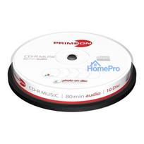 CD-R 80Min / AUDIO Cakebox (10 Disc) photo-on-disc, Inkjet Full Size Printable Surface